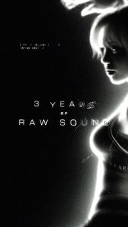 flyer for CRUD0 3 YEARS OF RAW SOUND