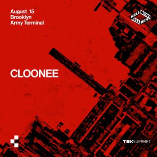 flyer for Teksupport: Cloonee (Hellbent)