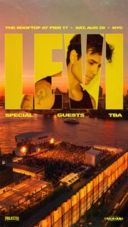 flyer for The Rooftop - New York, NY