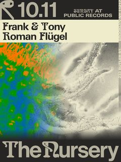 flyer for The Atrium: Frank & Tony, Roman Flügel