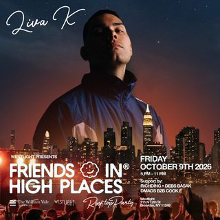 flyer for Friends In High Places feat. Liva K