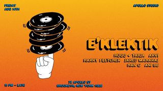 flyer for Apollo Studio presents E'Klektik