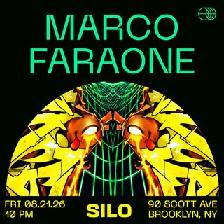 flyer for Marco Faraone