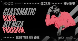 flyer for Classmatic with Alves & Guests