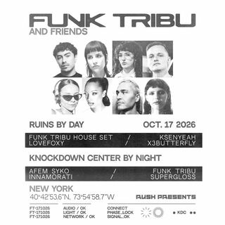 flyer for RUSH presents - Funk Tribu: Day & Night