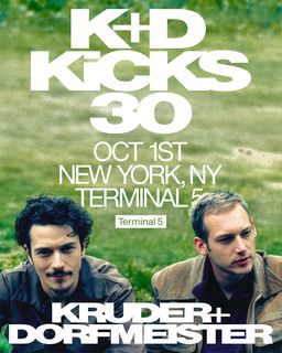 flyer for Kruder & Dorfmeister