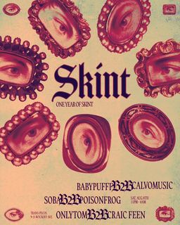 flyer for Skint: Anniversary