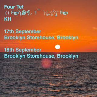 flyer for Teksupport: Four Tet (2nd show added)