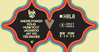 flyer for Andre Power presents Link Up *Open Air*