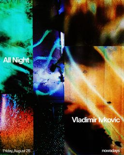 flyer for Vladimir Ivkovic All Night