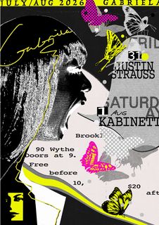 flyer for Kabinett // ALL NIGHT LONG