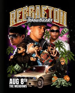 flyer for Reggaeton Throwbacks (21+)