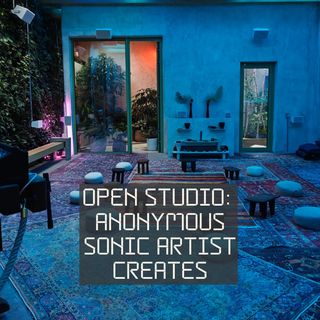 flyer for Anonymous Sonic Artist Creates - Open Studio