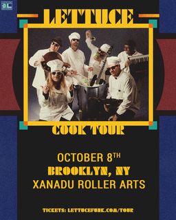 flyer for Lettuce Cook Tour (concert)