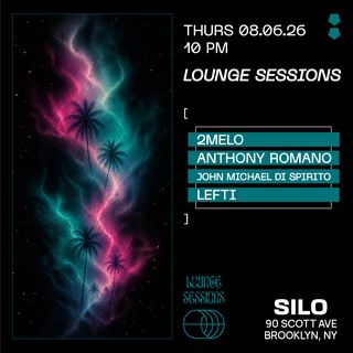 flyer for Lounge Sessions (Main Room Event, Free with RSVP)