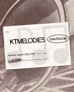 flyer for Chatroom: KTmelodies