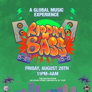 flyer for Afro Carnival Riddim N Bass