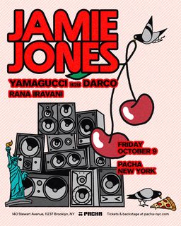flyer for Jamie Jones