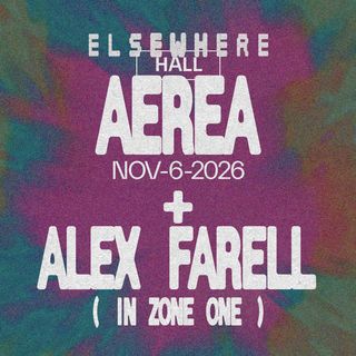 flyer for AEREA, Alex Farell