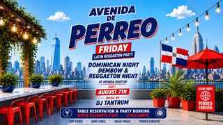 flyer for Avenida De Perreo - Dominican Night Dembow & Reggaeton Night