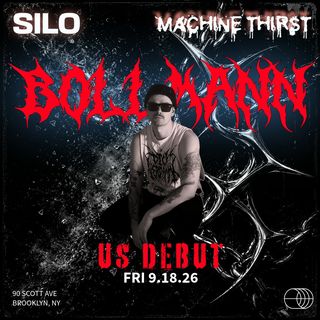 flyer for Machine Thirst: Bollmann