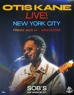 flyer for Otis Kane