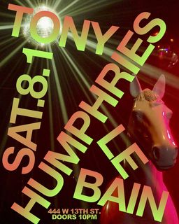 flyer for Tony Humphries' RESIDENCY