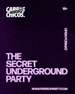 flyer for Cabros Chicos - Underground Y2K & Top 40 Parrty (18+)