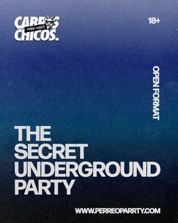 flyer for Cabros Chicos - Underground Y2K & Top 40 Parrty (18+)