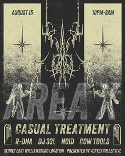 flyer for Area X: Integration