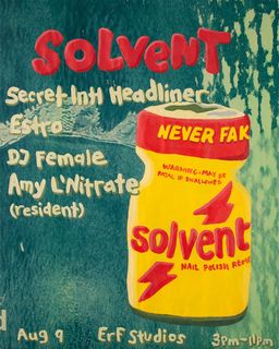 flyer for SOLVENT