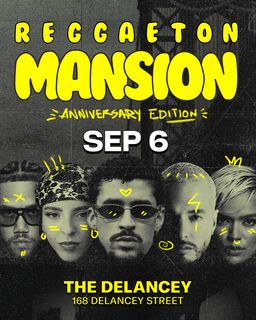 flyer for Reggaeton Mansion (21+)