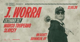 flyer for J. Worra [Extended Set] w. Marco Tropeano