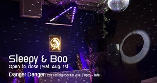 flyer for Sleepy & Boo open-to-close