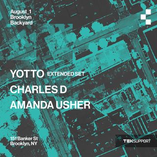 flyer for Teksupport: Yotto, Charles D & Amanda Usher