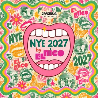 flyer for El Nico Rooftop NYE 27 Williamsburg Bklyn
