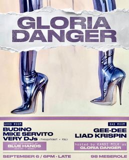 flyer for Gloria Danger