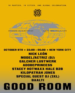 flyer for RA25: New York City