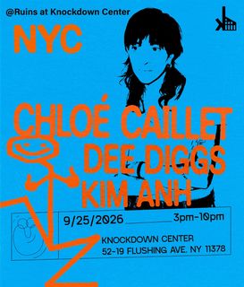 flyer for Chloé Caillet, Dee Diggs, Kim Anh