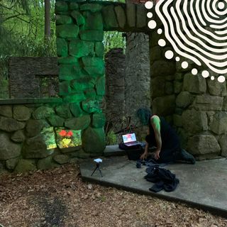 flyer for study hall ; livecode sessions w MDN expressions in ambient, dub, and jungle