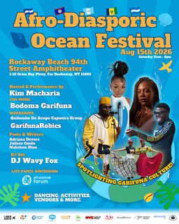 flyer for Third Annual Afro-Diasporic Ocean Festival