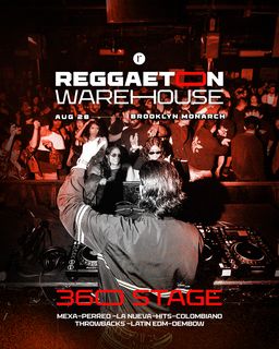 flyer for Reggaeton Warehouse (21+)