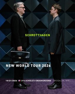 flyer for Schrotthagen: New World Tour 2026