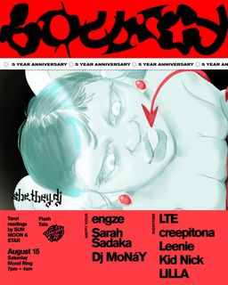 flyer for 5 YEARS OF SHE.THEY.DJ / HEAVEN SENT