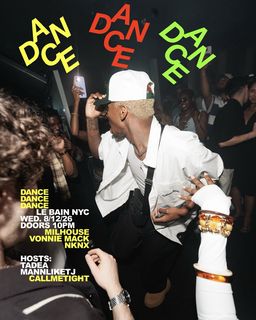 flyer for DANCE DANCE DANCE