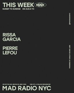 flyer for Rissa Garcia / PIERRE LEFOU