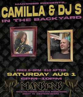 flyer for CAMILLA & DJ S, Rasaaq & CHAOUKI Alba