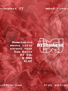 flyer for DISCHARGE: Communion