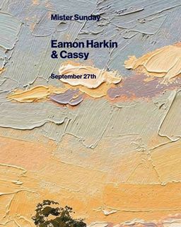 flyer for Mister Sunday: Cassy and Eamon Harkin