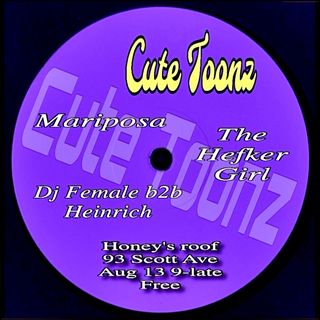 flyer for Cute Toonz